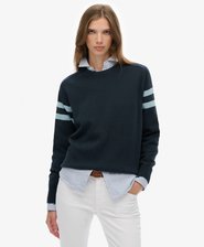 Relaxed Stripe Knitted Jumper