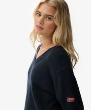 Maglione oversize con scollo a V