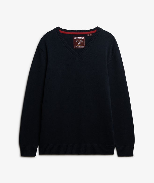 Oversized V Neck Jumper