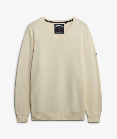 Maglione oversize con scollo a V Image 6
