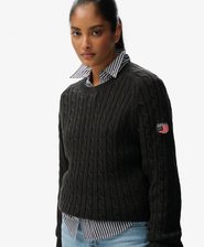 Slouchy Cable Knit Jumper