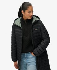 Fuji Lite Vadderad Jacka Med Huva