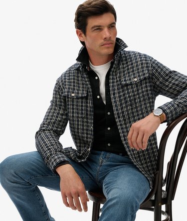Camisa con textura Workwear Merchant Store Image 1