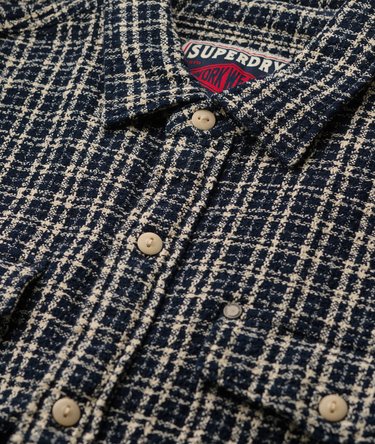 Camisa con textura Workwear Merchant Store Image 6