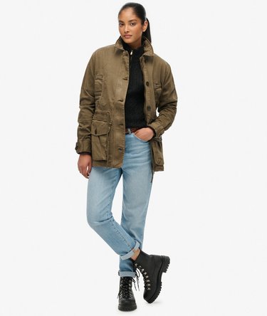 Dropped Waist Jacket Image 3