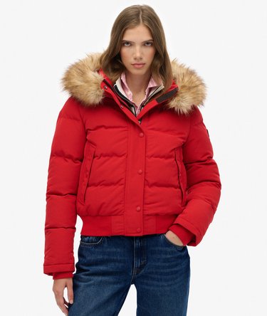 Everest Hooded Bomber Jacket Image 6
