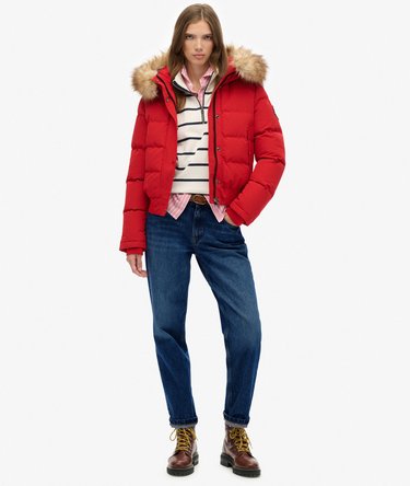 Everest Hooded Bomber Jacket Image 3