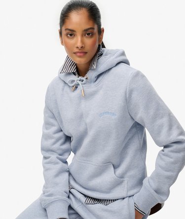 Sweat &agrave; capuche et logo brod&eacute; Essential Image 2