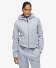 Essential Kapuzenjacke mit Logo