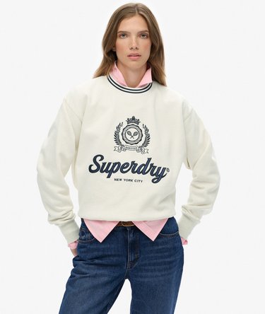 Lockeres Country Club Sweatshirt mit Rundhalsausschnitt Image 1