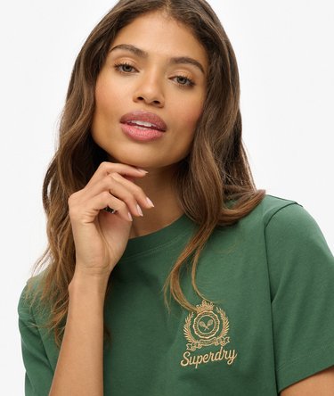 Kastiges, lockeres Country Club T-Shirt Image 4
