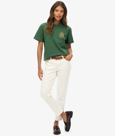 Kastiges, lockeres Country Club T-Shirt Image 3