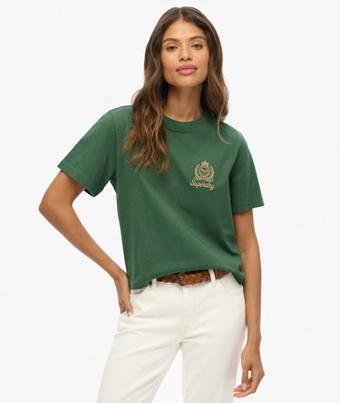 Kastiges, lockeres Country Club T-Shirt Image 1