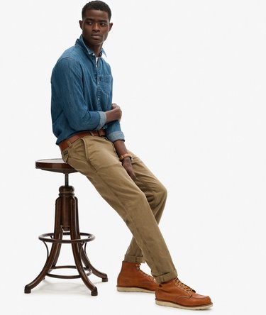 Utility Chino Trousers Image 2