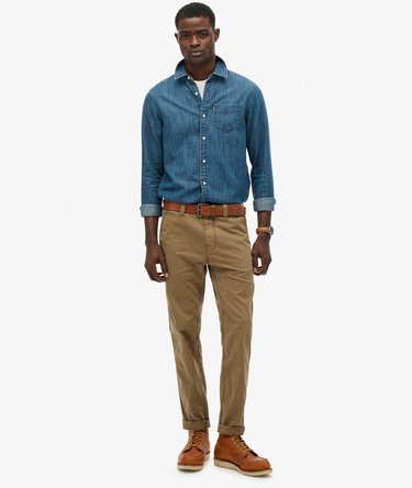 Utility Chino Trousers Image 1