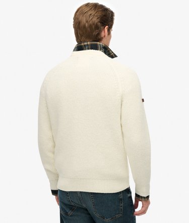 Chunky Raglan Jumper Image 5