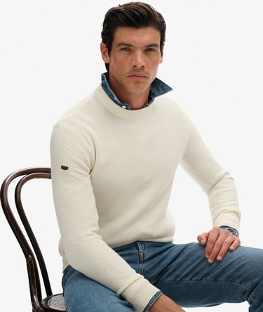 Light Weight Cotton Texture Jumper Image 2