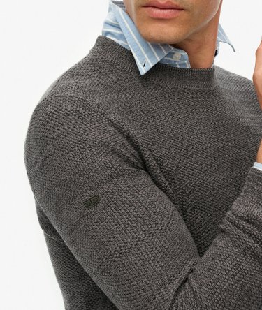Light Weight Cotton Texture Jumper Image 2