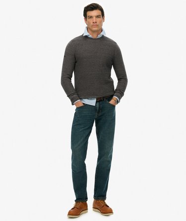 Light Weight Cotton Texture Jumper Image 3