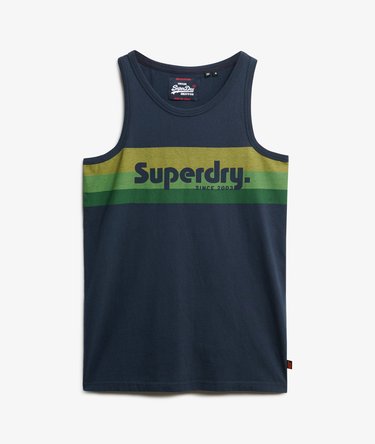 Cali Striped Logo Tanktop Image 6