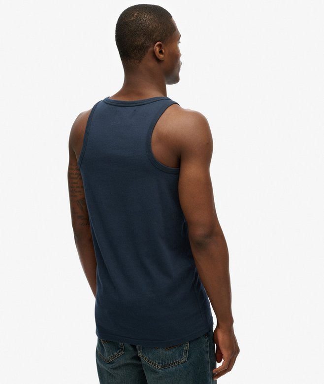 Cali Striped Logo Vest