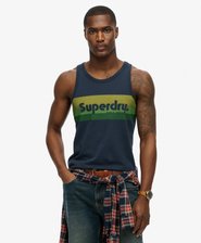 Cali Striped Logo Vest