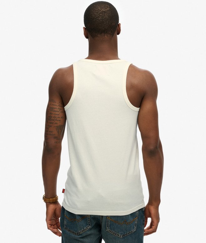 Cali Striped Logo Vest