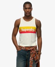 Cali Striped Logo Vest