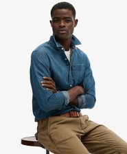 Essential Long Sleeve Denim Shirt