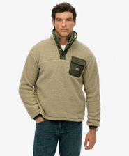 Fuji Fleece Half Popper Jumper