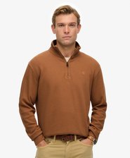 Ribbed Half Zip Jumper