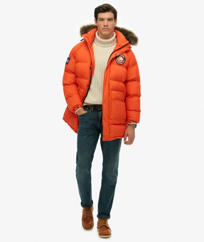 Everest Longline Baffled Parka