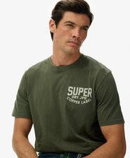 T-shirt Work Logo Coupe Ample