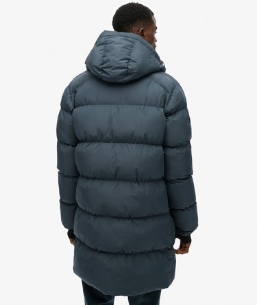 Hooded Sports Pufferjas Image 7