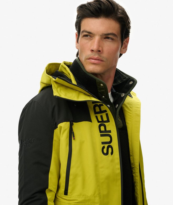 Colour Block Windbreaker Jacket