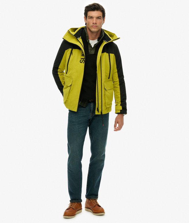 Colour Block Windbreaker Jacket