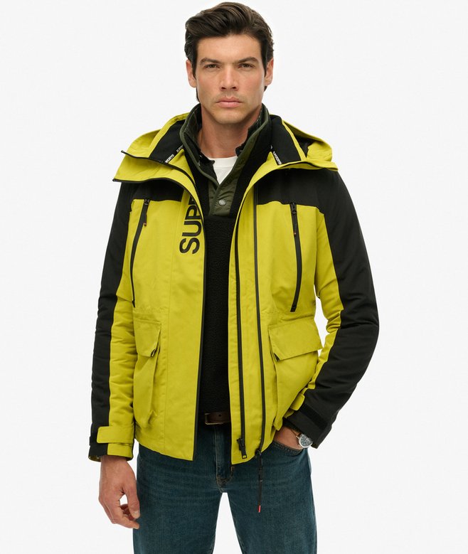 Colour Block Windbreaker Jacket
