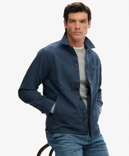 The Merchant Store- Linen-blend Overshirt