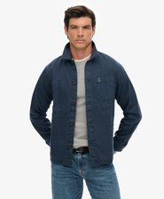 The Merchant Store- Linen-blend Overshirt