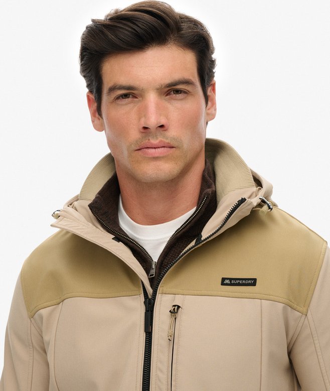 Hooded Soft Shell Trekker Jacket