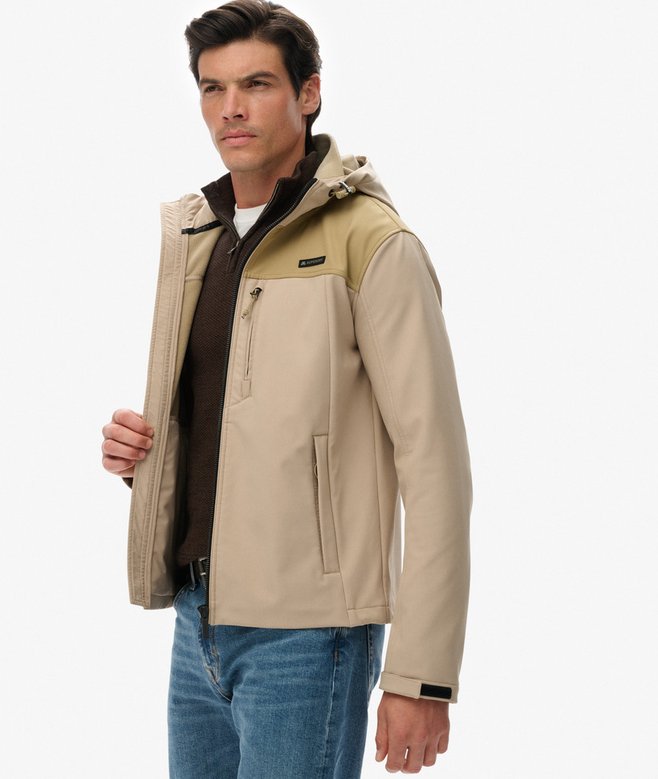 Hooded Soft Shell Trekker Jacket