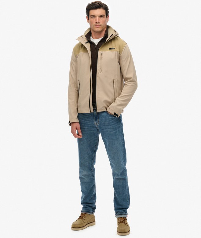 Hooded Soft Shell Trekker Jacket
