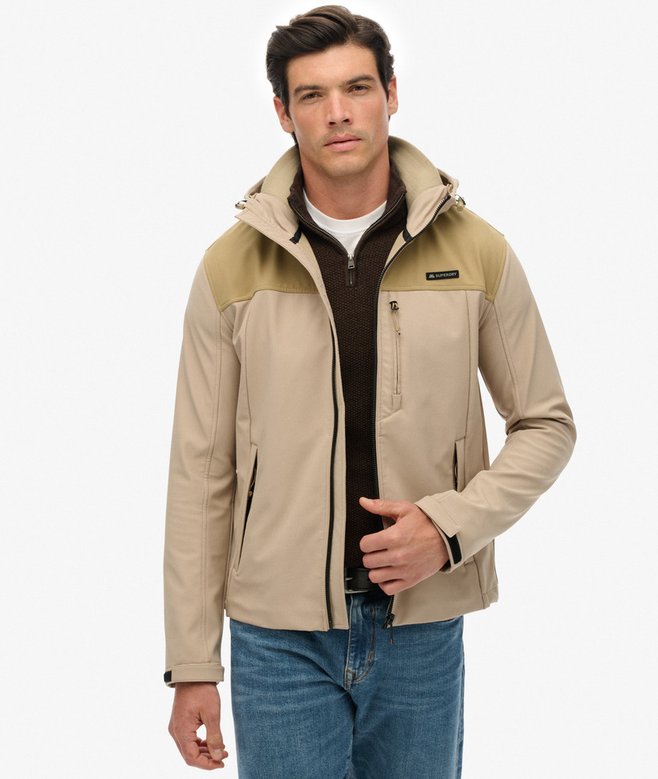 Hooded Soft Shell Trekker Jacket