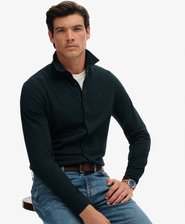 Chemise Manches Longues Piqué Vintage Destroy