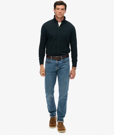 Chemise Manches Longues Piqué Vintage Destroy Image 3