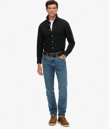Essential Long Sleeve Denim Shirt Image 3