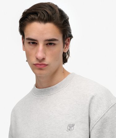 Felpa girocollo oversize Blank Image 4