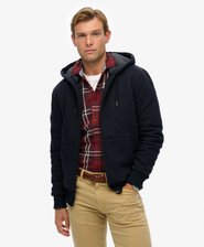 Borg Lined Zip Hoodie