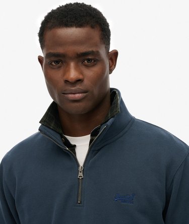 Essential Logo Half Zip Image 4