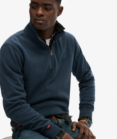 Essential Logo Half Zip Image 2